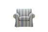 Newport | Armchair | Capri Grey Stripe