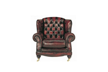 Regent | Highback Chair | Antique Red