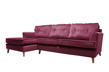 Poppy | Chaise Sofa Option 2 | Opulence Shiraz