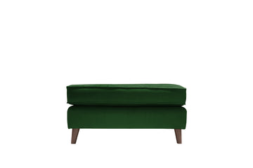Poppy | Large Footstool | Opulence Emerald