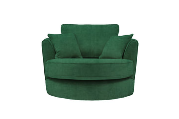 Poppy | Swivel Chair | Opulence Emerald
