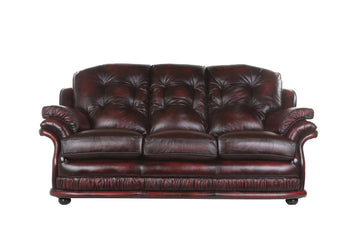 Senator | 3 Seater Sofa | Antique Red