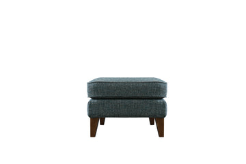 Tate | Footstool | Isla Tweed Moss