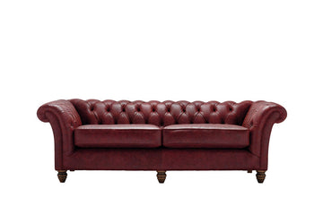 Cambridge | 3 Seater Sofa | Vintage Oxblood