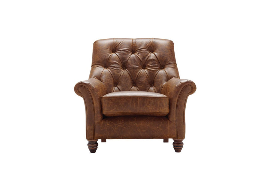Cambridge | Slipper Chair | Vintage Chestnut