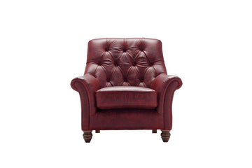 Cambridge | Slipper Chair | Vintage Oxblood
