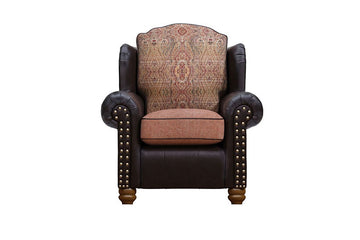 Wilmington | Highback Chair | Vintage Rosewood/Terracotta