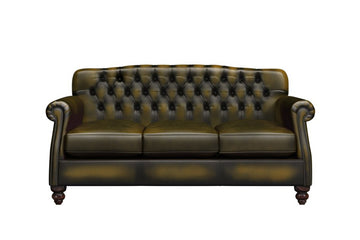 Victoria | 3 Seater Sofa | Antique Gold