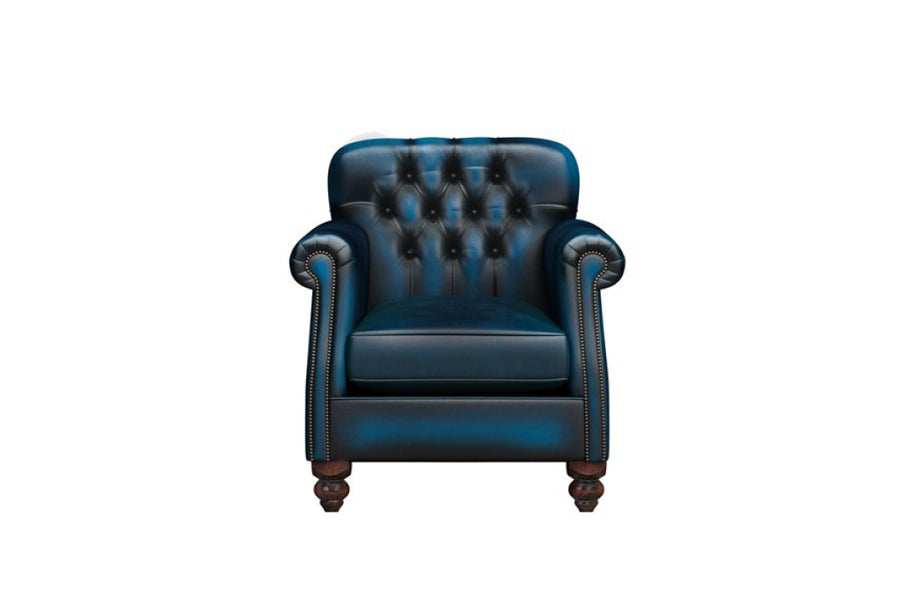 Victoria | Armchair | Antique Blue